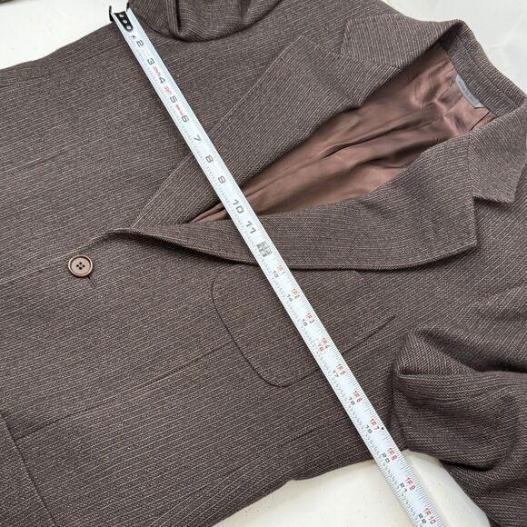 John Varvatos Jacket Wool Blazer Sport Coat Mens EU 48 USA 38 Italy Made Preppy - Picture 6 of 16